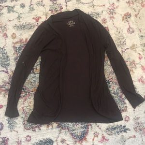 Chocolate brown cardigan